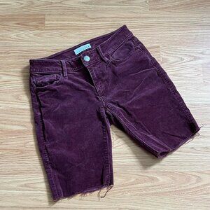 🍇 LOFT MADE AND LOVED JEAN SHORTS | SIZE 00 WOMEN’s DARK PURPLE 🍇